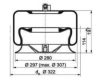 PE Automotive 084.260-11A Boot, air suspension